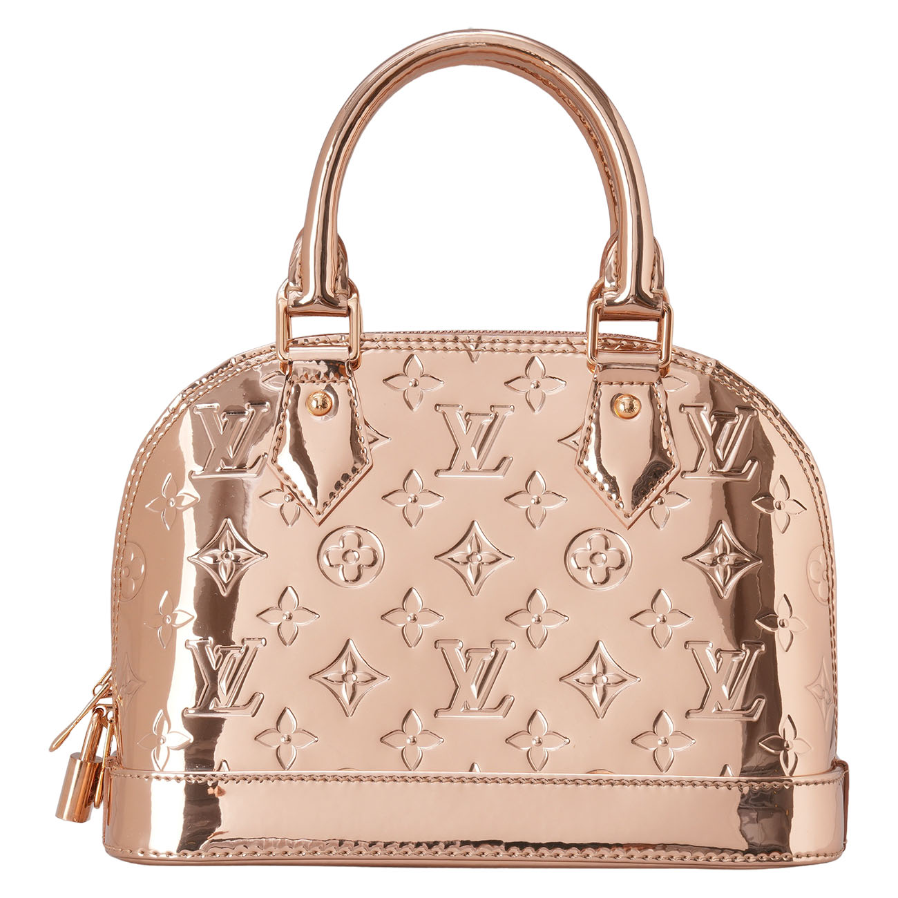 LOUIS VUITTON(USED)루이비통 M27037 시즌 알마 BB 로즈골드